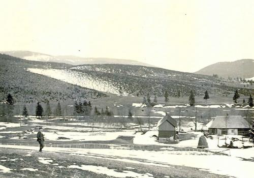 hájovňa Vydrovka, okolo 1940, archív Anton Stahala