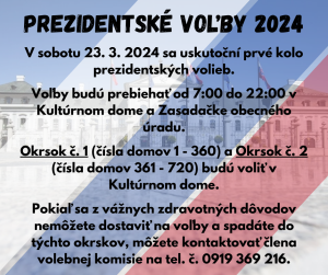 Volby prezidenta 2024 - prvé kolo - 1