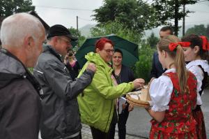 Návšteva hodnotiacej komisie Európskej ceny obnovy dediny.