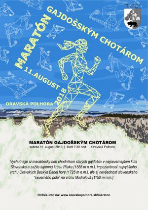 Maratón Gajdošským Chotárom, 11. august 2018, Oravská Polhora